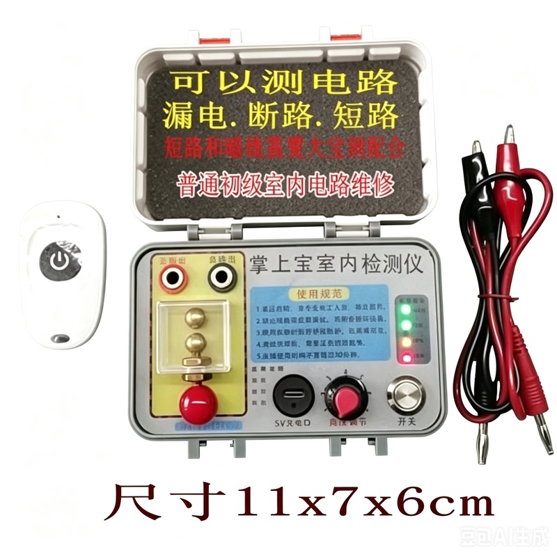 Miniature Series Hidden Wire Fault Detector, Short Circuit and Leakage Locator, Electrician Repair Tool Miniature Series Hidden Wire Fault Detector, Short Circuit and Leakage Locator, Electrician Repair Tool