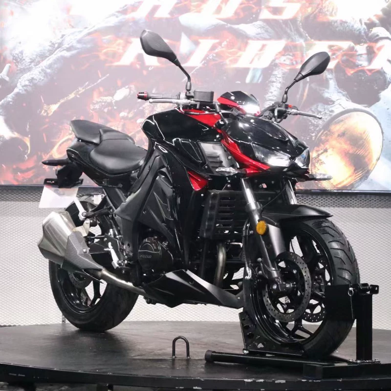 N19 Национальный четырехмоторный мотоцикл уличный автомобиль Python Z1000 большой demon спортивный автомобиль Edar распыление двойной цилинровый водяное охлаждение 400cc локомотив