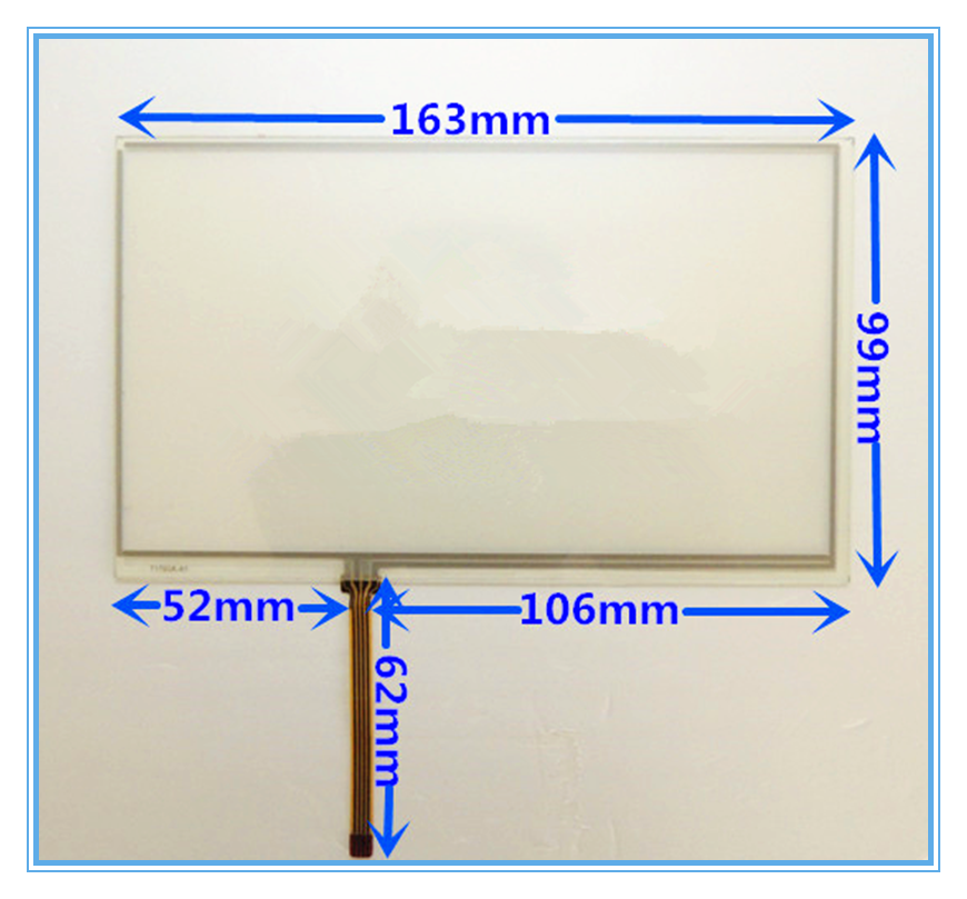 7 inch touch screen T1703C-A1 B1 original touch screen touchpad 163*99