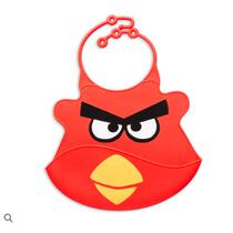 Swedish import Virgel Technology baby boy waterproof dinner pocket for dinner silicone bib