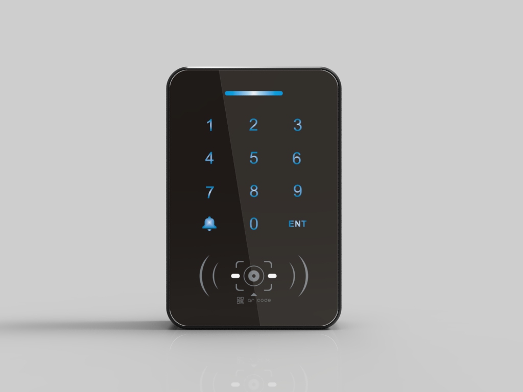 Intelligent All dynamic two-dimensional code sweep code small program single door machine mobile phone NFC swiping IC card password access control