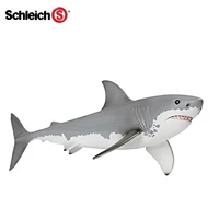 Xác thực Đức Sile SCHLEICH Mô hình động vật tĩnh Cá mập trắng S14700 Đồ chơi cá mập động vật biển tro choi tre em