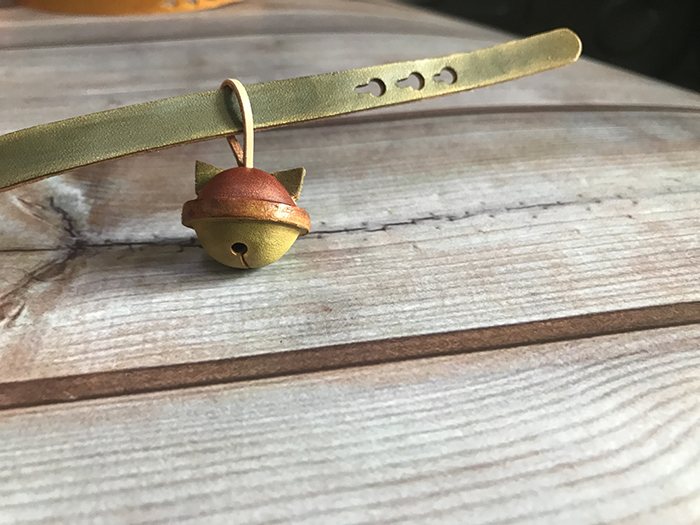 Da handmade retro chuông mèo cổ áo mèo có thể được khắc hoặc có thể được sử dụng như một mặt dây chuyền da tùy chỉnh tự làm - Cat / Dog hàng ngày Neccessities 	mua bát ăn cho chó	
