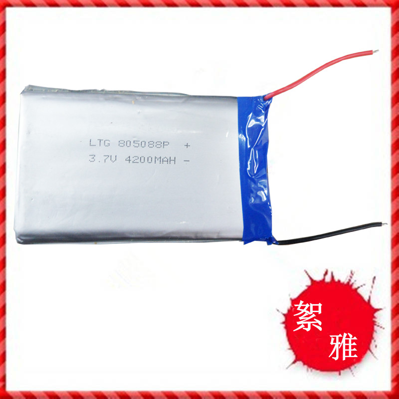 805088 3 7V lithium battery 4300mAh large capacity polymer battery GPS mobile power battery
