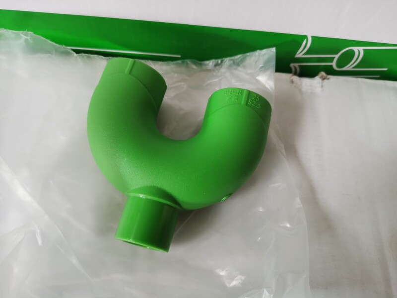 Liansu High-Quality Green Ppr Pipe Return Water Bending Water Tee Large Flow Accessories Herringbone Y-Shaped Tee Genuine 25