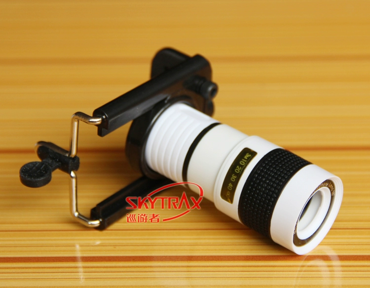 HD Kính viễn vọng điện thoại di động phổ quát Flat Flat Single Tube High 8x Zoom Camera Lens Tầm nhìn ban đêm Không hồng ngoại - Kính viễn vọng / Kính / Kính ngoài trời bán ống nhòm