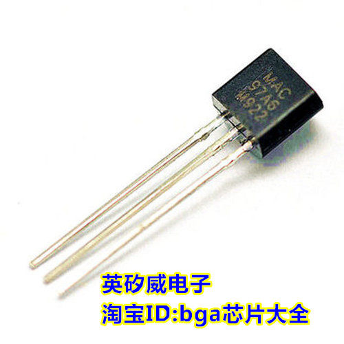 MAC97A6 97A6 TO-92 bidirectional semiconductor control rectifier thyristor (10) New original 3 yuan