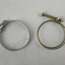 Stainless steel clamp Hose clamp Strong clamp Water pipe pipe clamp Pipe clamp Bracket Hose clamp Steel wire clamp Hose clamp