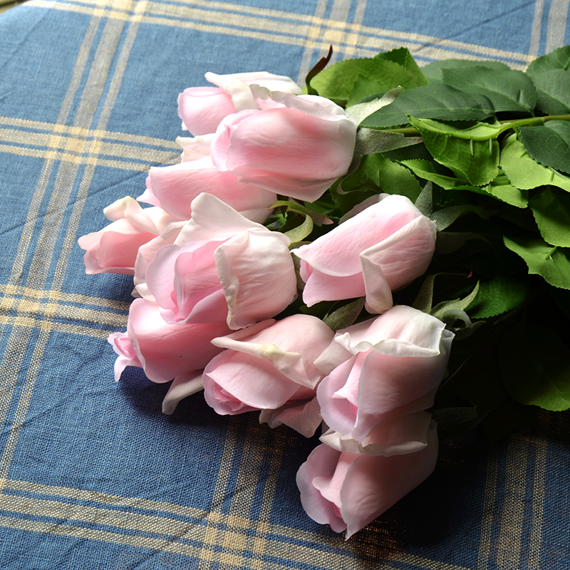 High quality hand moisturizing hand bouquet Rose bouquet Silk flower floral art fake flower simulation flower decoration Living room decoration