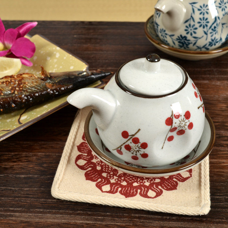 Japanese kettle Circular Sauce Ceramic Kettle Ceramic Kettle Soy Sauce Valvet Japanese flavor pot