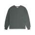 Bat Mới tay áo cánh dơi giả hai mảnh khâu áo len Rơi vai OVERSIZE ao hoodie Áo len