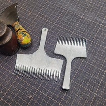 The number of teeth of Fa Zhan Dasha Rake can be customized as needed. There is no extra price for customization. Liuling Zhan Leather Cutter