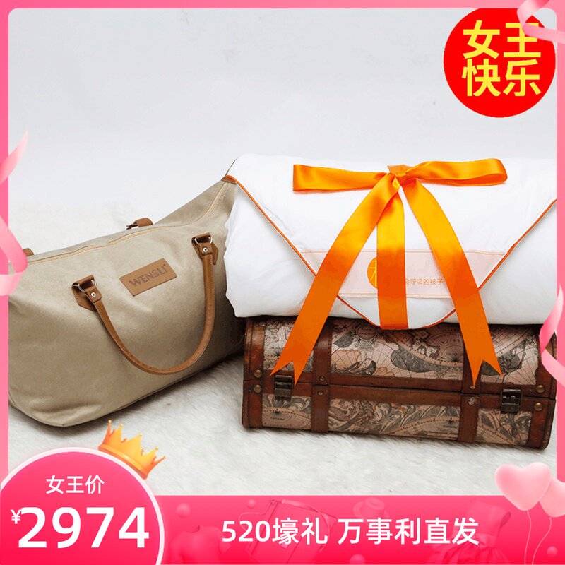 Wensli Masterpiece True Silk Autumn By Mulberry Silk Silk Quilt by Biathlon Quilt Core Gift Box