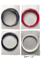 Hexagonal swivel thread TWIST angular rotation polyester tennis wire hard line double Barta triple frosted surface