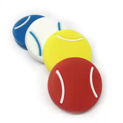 Tennis racket shock absorber angry super cute cute personality full bird shock absorber tennis shaped Japanese soft silicone