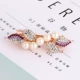 Xu hướng khí chất cao cấp tinh tế sang trọng đầy đủ kim cương kẹp tóc mùa xuân clip clip bên clip đầu clip nhỏ phụ kiện tóc hoang dã kẹp tóc cho bé gái