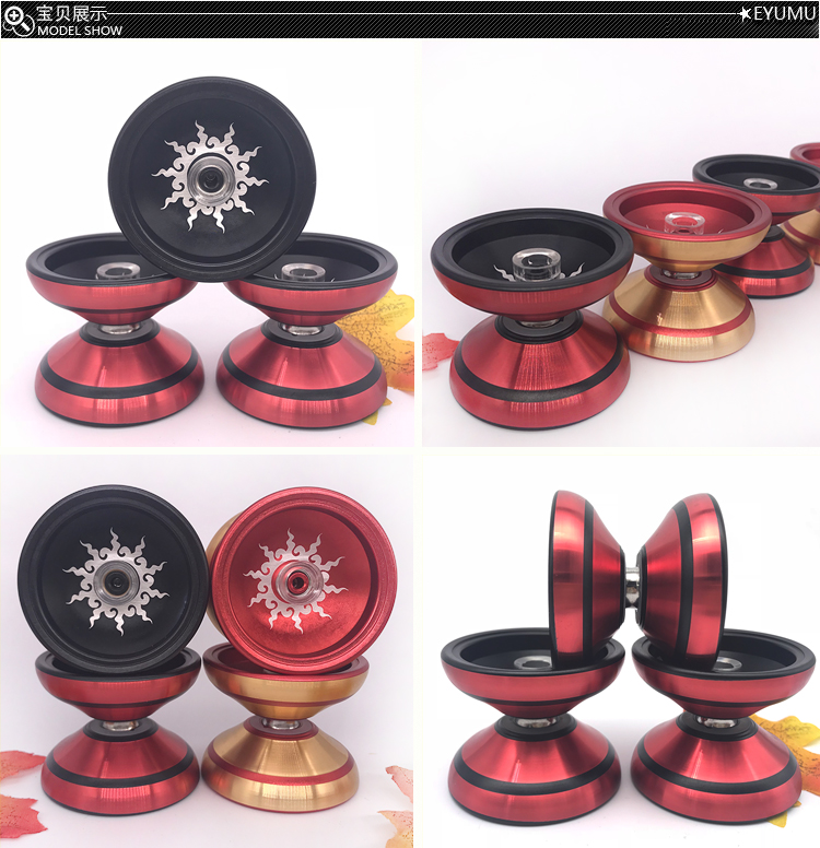 Hợp kim tại chỗ Yo-Yo chính hãng hết bản in Yo-Yo Người mới bắt đầu kỹ năng bóng ngủ vua phụ kiện bóng yoyo yoyo thể thao 