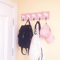 Nordic Small Maxuan Guan Clothing Hat Rack Decoration Hook Creative Wood Hung Hanger Wall Hanging Wall Hanging Room Wall Decoration Wall-hanging