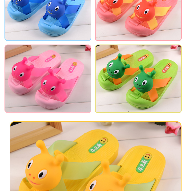 Pantoufles enfants en autre pour hiver - semelle caoutchouc - Ref 1036640 Image 11