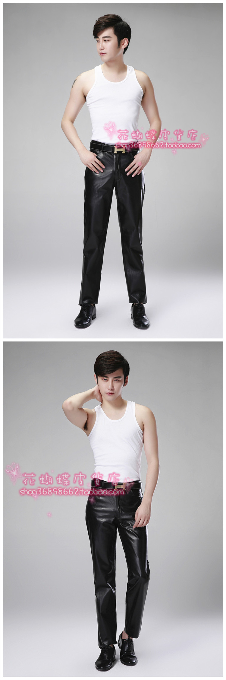 Pantalon cuir homme en vrac pour jeunesse pour hiver - Ref 1491213 Image 14