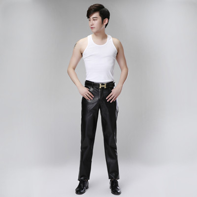 Pantalon cuir homme en vrac pour jeunesse pour hiver - Ref 1491213 Image 32