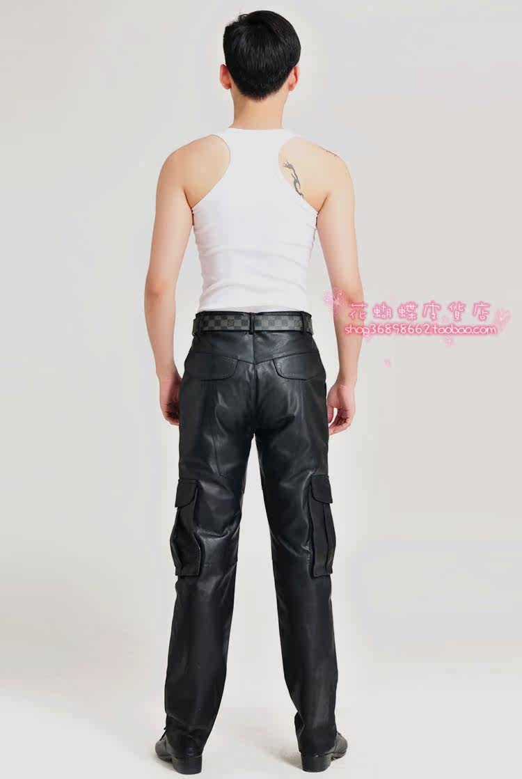 Pantalon cuir homme en vrac pour jeunesse pour hiver - Ref 1491836 Image 10