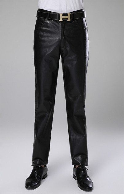 Pantalon cuir homme en vrac pour jeunesse pour hiver - Ref 1491213 Image 6