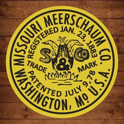 Missouri美国密苏里玉米烟斗的LOGO