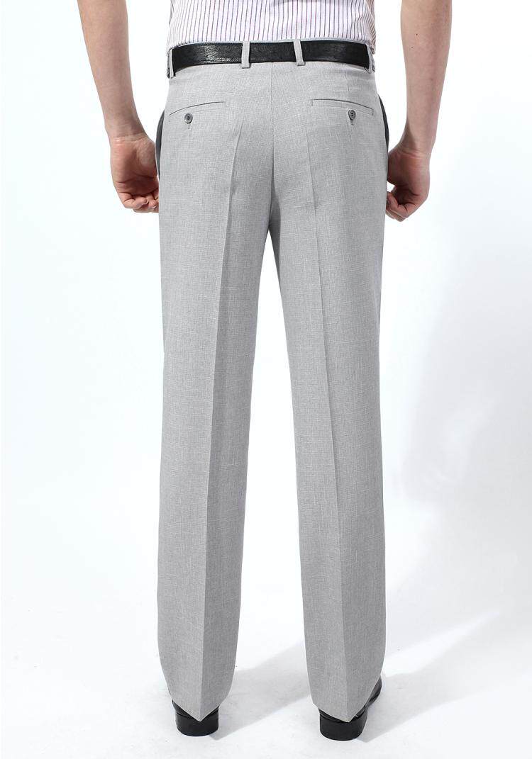 Pantalon droit en chanvre pour été - Ref 1466177 Image 14