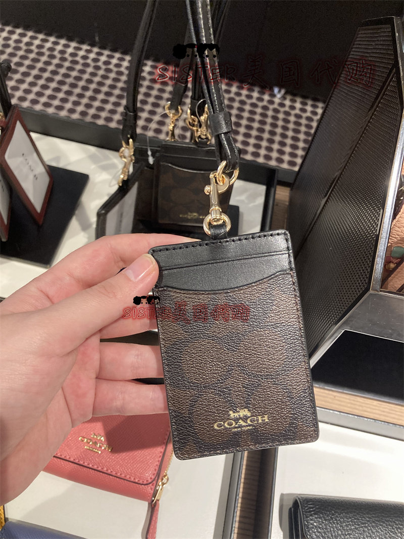 🎉 Coach Logo挂绳证件牌,你的专属身份印记 🏆💼-卡套-淘宝好物网