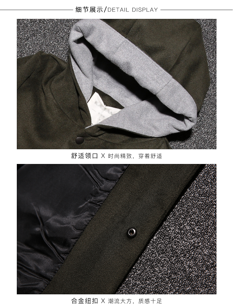 Manteau pour garcon en mélange - Ref 2161203 Image 19