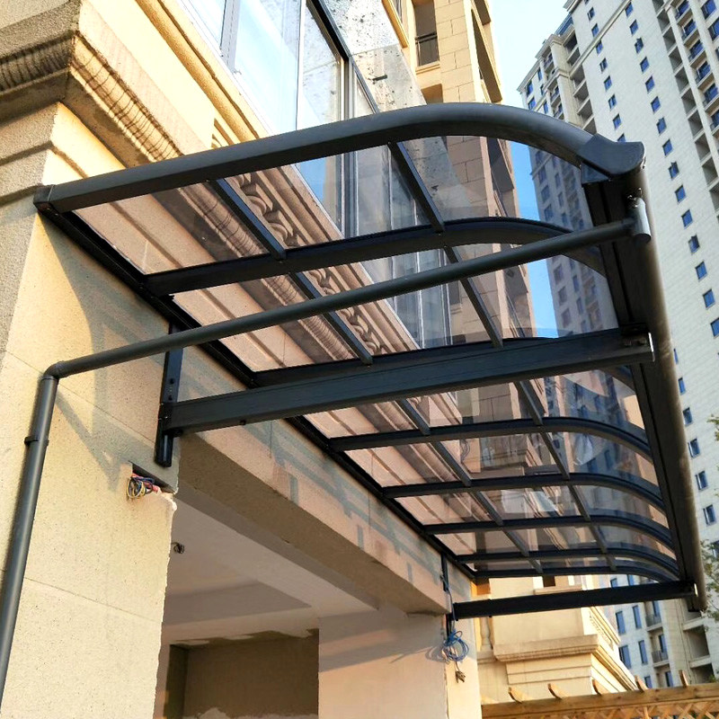 Aluminum alloy awning Outdoor rain awning Villa balcony terrace awning Door head rain window awning