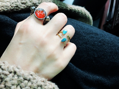 Bague en Matiere mixte - Ref 3088124 Image 5