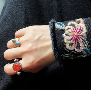 Bague en Matiere mixte - Ref 3088124 Image 28