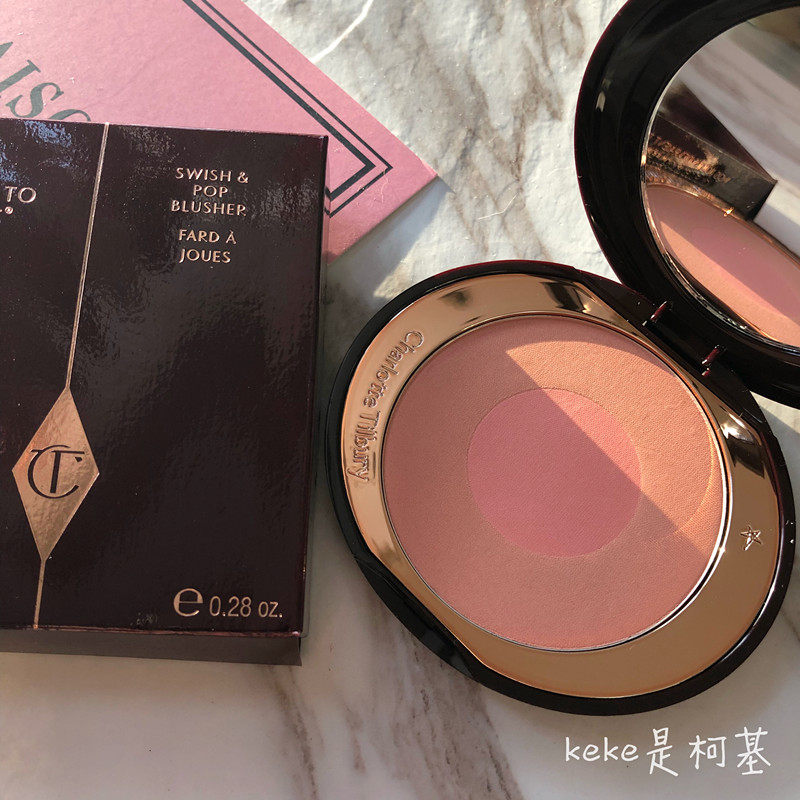 Charlotte*Tilbury CT blush Pillow Talk Intense two-tone blush