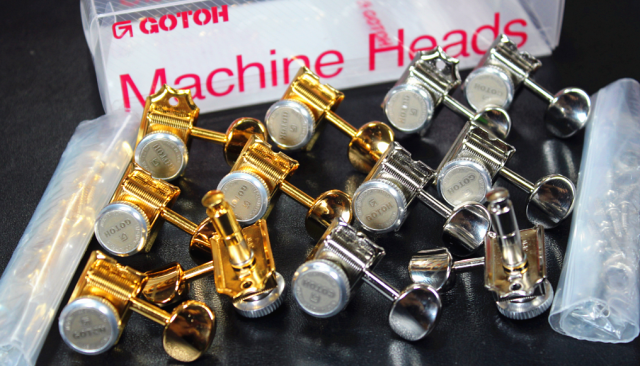 GOTOH SD91 MGT fender vintage 57 62 unilateral button self-locking guitar string reel