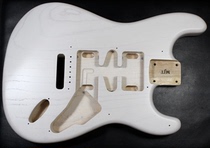 mjt guitar body modification spray painting repair and customization display