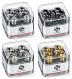 Новые замки Schaller S немецкого производства, гитара, бас, детская сумка, пряжка, кнопка для детской сумки, замок для детской сумки, гвоздь для детской сумки