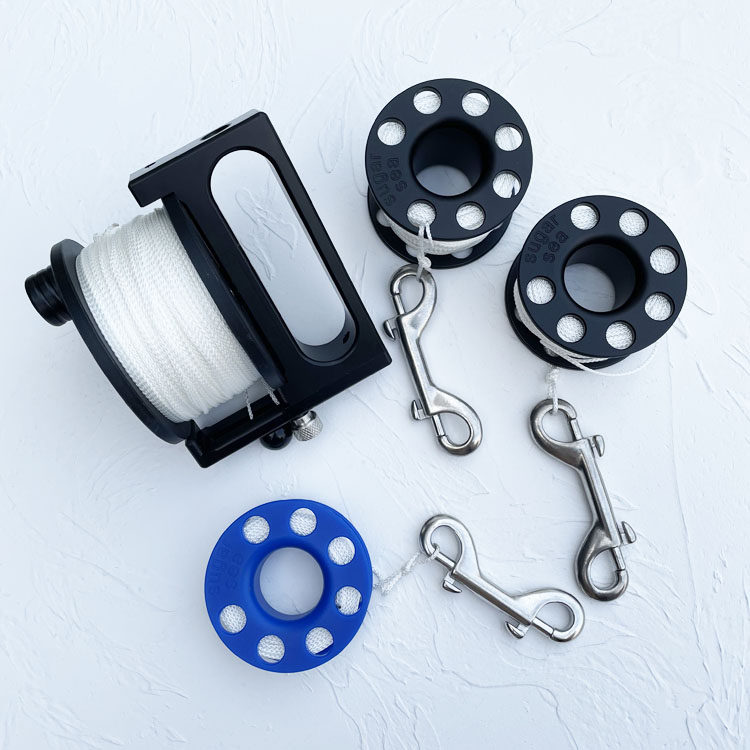 Sugarsea 100 m-hole diving handle wire wheel diving 40 meter wire shaft long line wheel 15 m technology diving 30 m