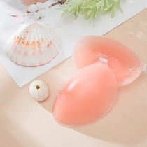 Silicone invisible swimsuit bra pad bikini bikini waterproof thickened non-slip breathable bra big breast small breast push-up