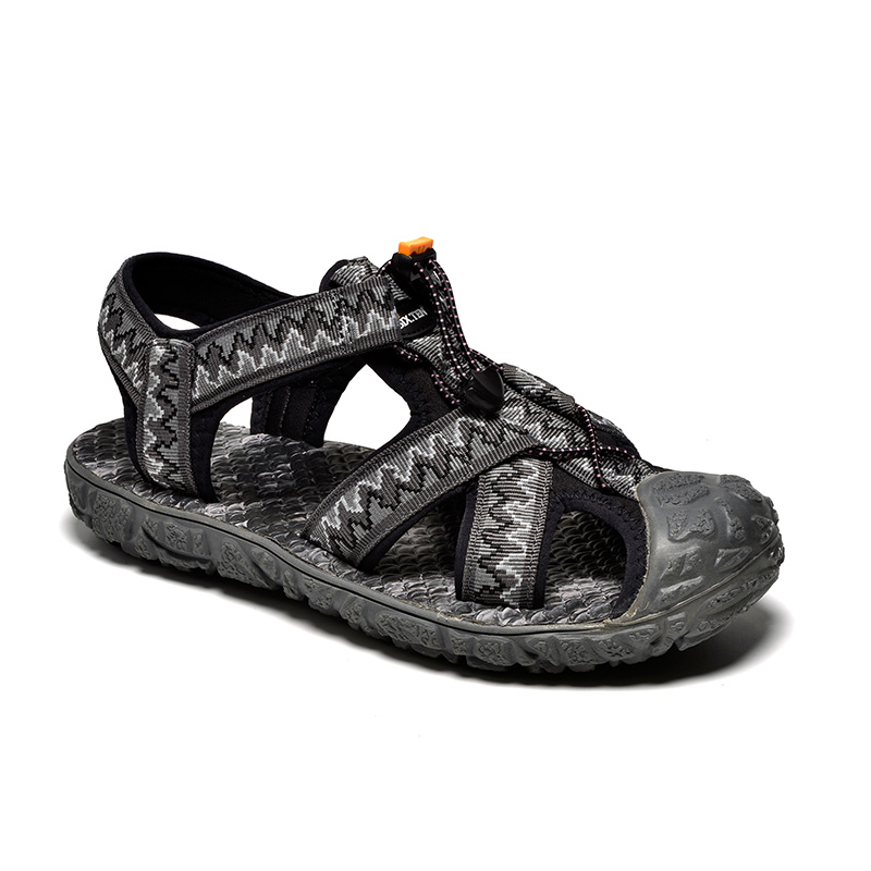 SIXTEN Men's Style Sandals Outdoor Anadromous Creek Speed Dry Anti Slip Summer Baotou Casual Dongle Shoes Ins Tide Beach Shoes