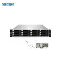 Disk array 4K clip video production storage Xinyun 12 disk bit DAS high-speed direct connection array cabinet