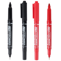 Hobbies for primary and secondary school students black double-head marker pen business Hook pen quick-drying oily waterproof stroke line stroke stroke pen