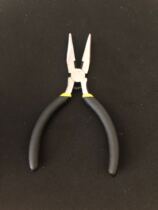 Solid hardware 5 inch mini spring with tooth nose pliers DIY handmade jewelry making tool nickel-iron alloy
