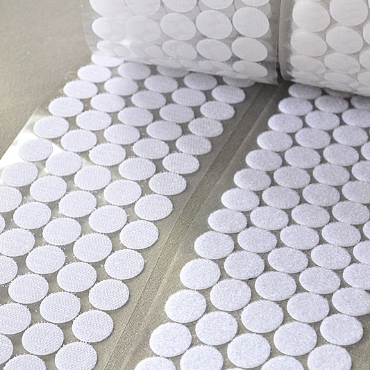 1.8cm diameter round self-adhesive adhesive Velcro sticker with glue mother buckle dot letter buckle tear pull pull sticker