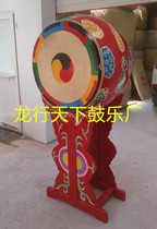 Korean painted drums ornamental drums temple drums carved dragon drums Japanese taiko drums