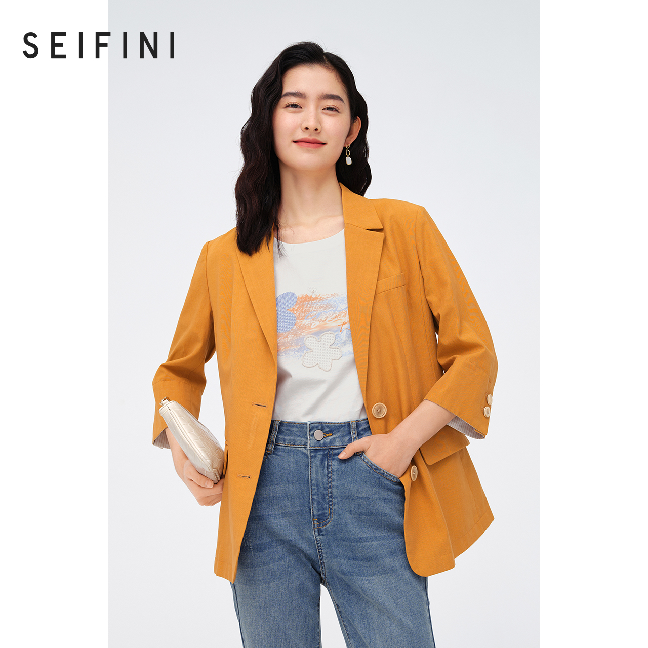 Mall's same Poetry Verge Candy Color Suit 2022 Summer New commuter Korean version suit 3D4210871