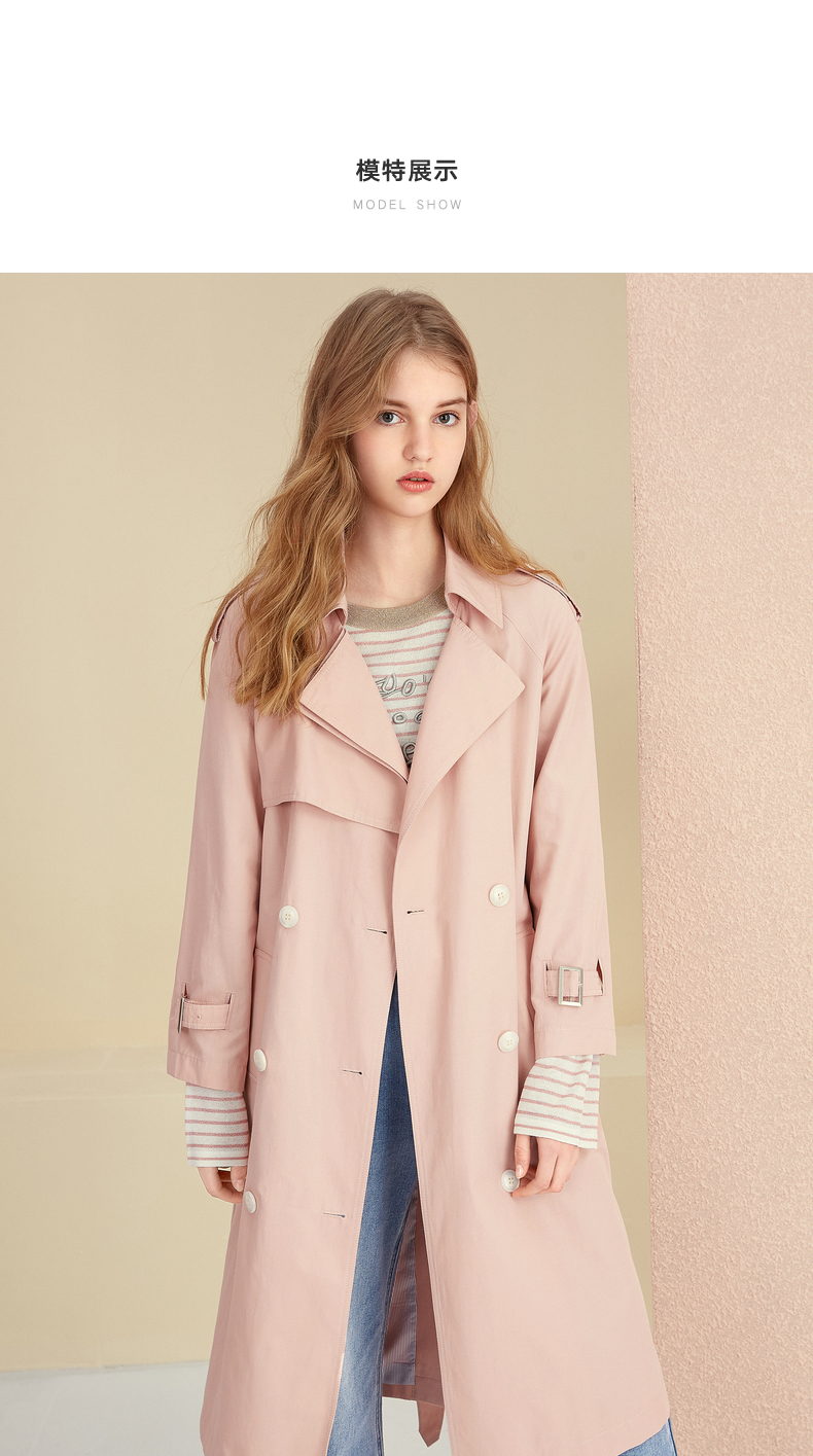 Trench pour femme  SEIFINI    en Coton en Coton - Ref 3226484 Image 14