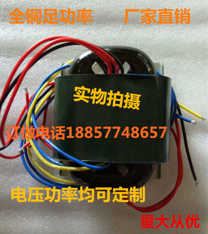 Copper R cow transformer 40W AC power supply 380V220V to 9V12V15V24V36V factory direct sales