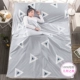 Đi du lịch sống trong khách sạn trên khắp bẩn ngủ bông túi dành cho người lớn rửa sạch bông du lịch cầm tay tấm bông di động - Túi ngủ túi ngủ văn phòng mùa hè